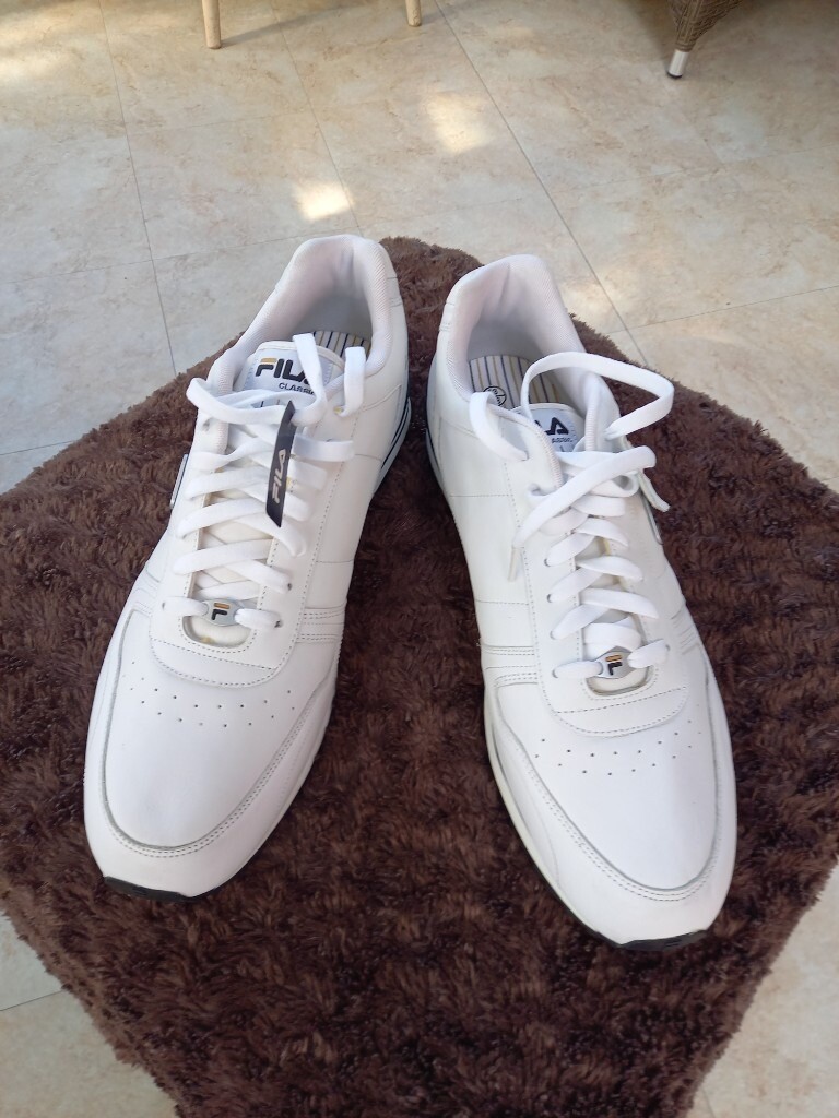 fila trainers size 13